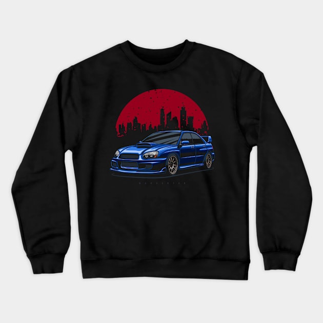 Subie in the city Crewneck Sweatshirt by Markaryan